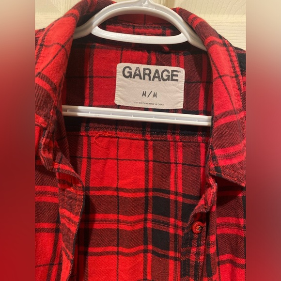 Garage Flannel Medium Ladies EUC - Picture 3 of 3